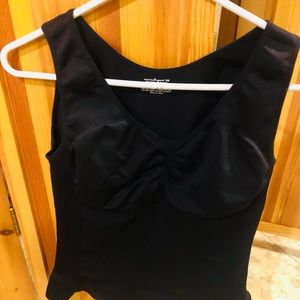 Cami Shaper with Built in Bra -- Black, size 2x,  like new. Never worn
